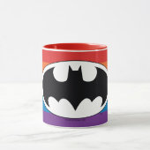Batman Rainbow Logo Mok (Midden)