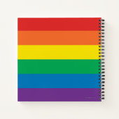 Batman Rainbow Logo Notitieboek (Achterkant)