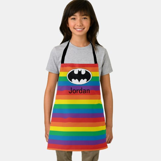 Batman Rainbow Logo Schort (Insitu)