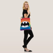 Batman Rainbow Logo Tote Bag (Op model)