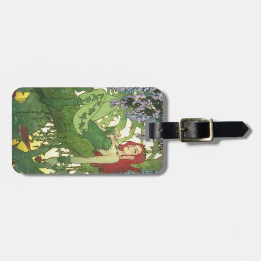 Batman Rebirth Poison Ivy Cover Illustration Bagagelabel (Voorkant horizontaal)