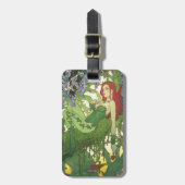 Batman Rebirth Poison Ivy Cover Illustration Bagagelabel (Voorkant verticaal)