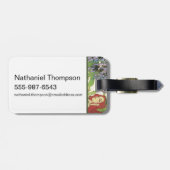 Batman Rebirth Poison Ivy Cover Illustration Bagagelabel (Achterkant horizontaal)