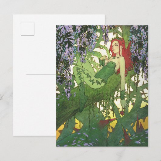 Batman Rebirth Poison Ivy Cover Illustration Briefkaart (Voorkant / Achterkant)