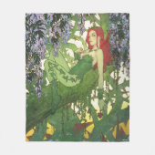 Batman Rebirth Poison Ivy Cover Illustration Fleece Deken (Voorkant)