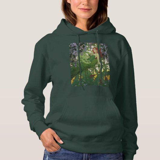 Batman Rebirth Poison Ivy Cover Illustration Hoodie (Voorkant)