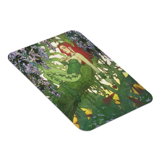 Batman Rebirth Poison Ivy Cover Illustration Magneet (Rechterzijde)