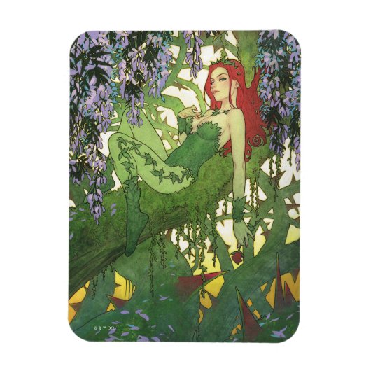 Batman Rebirth Poison Ivy Cover Illustration Magneet (Verticaal)