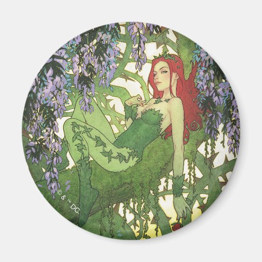 Batman Rebirth Poison Ivy Cover Illustration Magneet (Voorkant)