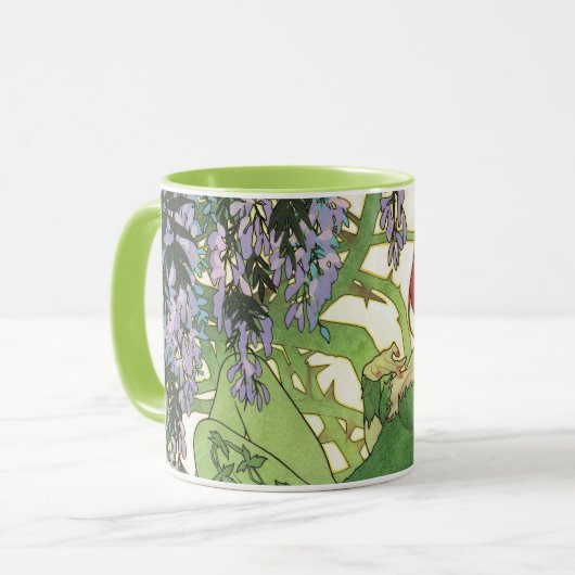 Batman Rebirth Poison Ivy Cover Illustration Mok (Voorkant links)