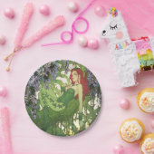 Batman Rebirth Poison Ivy Cover Illustration Papieren Bordje (Feest)