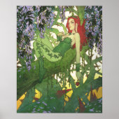 Batman Rebirth Poison Ivy Cover Illustration Poster (Voorkant)
