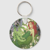 Batman Rebirth Poison Ivy Cover Illustration Sleutelhanger (Voorkant)