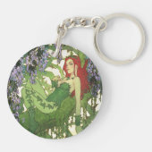 Batman Rebirth Poison Ivy Cover Illustration Sleutelhanger (Achterkant)