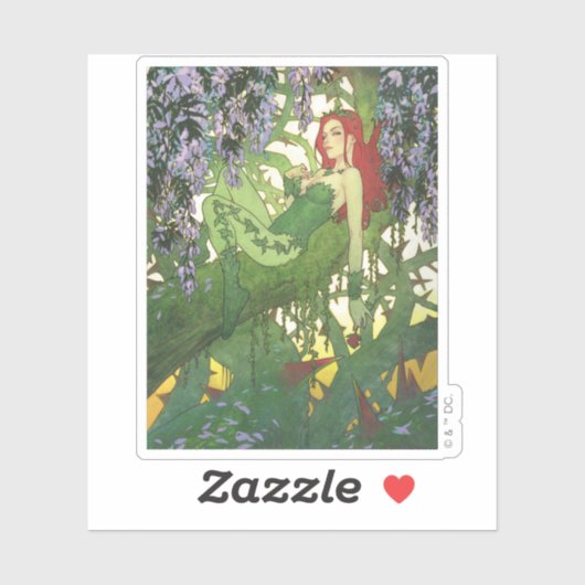 Batman Rebirth Poison Ivy Cover Illustration Sticker (Vel)