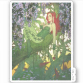 Batman Rebirth Poison Ivy Cover Illustration Sticker (Voorkant)