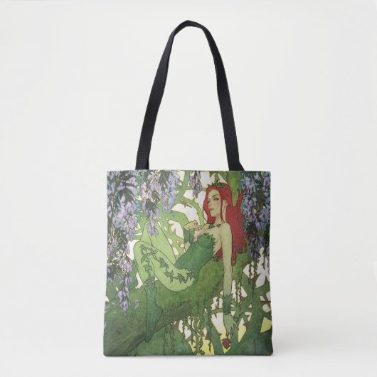 Batman Rebirth Poison Ivy Cover Illustration Tote Bag (Voorkant)