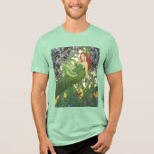 Batman Rebirth Poison Ivy Cover Illustration Tri-Blend Shirt (Voorkant)