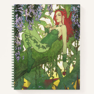 Batman Rebirth Poison Ivy Omslag Illustratie Notitieboek