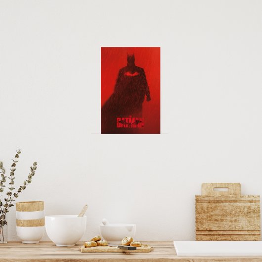 Batman Red Rain Theatrisch Poster Grafisch (Keuken)