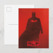 Batman Red Rain Theatrisch Poster Grafisch Briefkaart (Voorkant / Achterkant)
