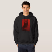 Batman Red Rain Theatrisch Poster Grafisch Hoodie (Voorkant volledig)