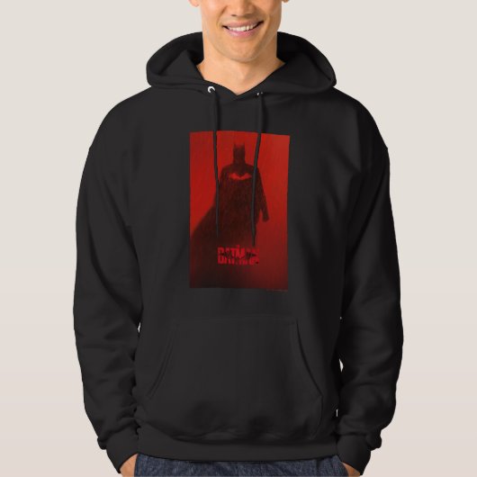 Batman Red Rain Theatrisch Poster Grafisch Hoodie (Voorkant)