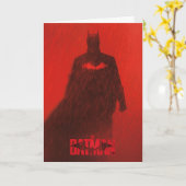 Batman Red Rain Theatrisch Poster Grafisch Kaart (Gele Bloem)