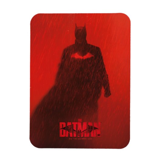 Batman Red Rain Theatrisch Poster Grafisch Magneet (Verticaal)