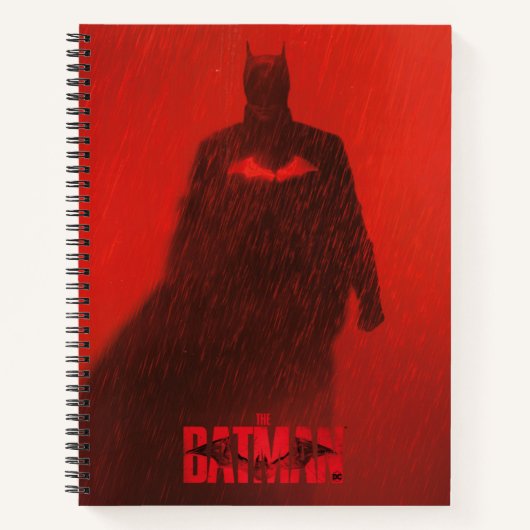 Batman Red Rain Theatrisch Poster Grafisch Notitieboek (Voorkant)