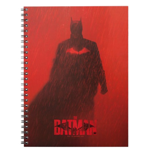 Batman Red Rain Theatrisch Poster Grafisch Notitieboek (Voorkant)