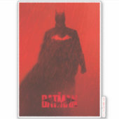 Batman Red Rain Theatrisch Poster Grafisch Sticker (Voorkant)