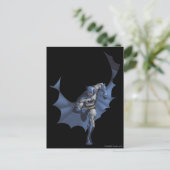 Batman rent met vliegende cape briefkaart (Staand voorkant)