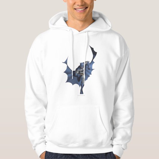 Batman rent met vliegende cape hoodie (Voorkant)