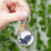 Batman rent met vliegende cape sleutelhanger (Hand)