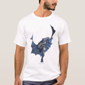 Batman rent met vliegende cape t-shirt (Voorkant)