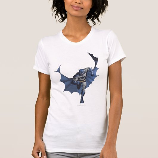 Batman rent met vliegende cape t-shirt (Voorkant)