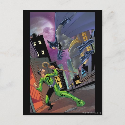 Batman - Riddler Briefkaart (Voorkant)