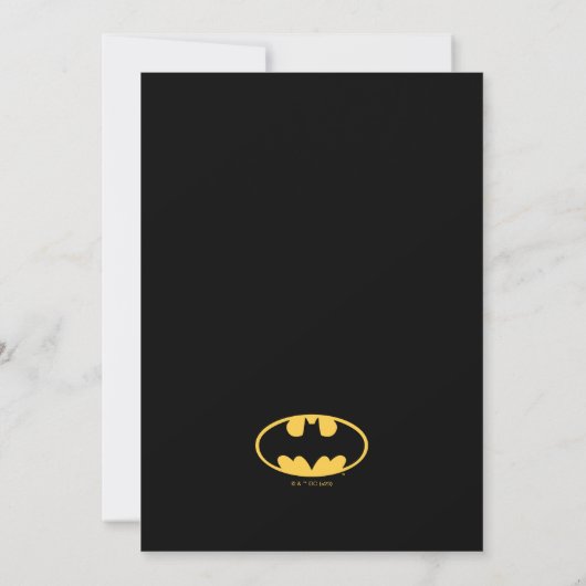 Batman & Robin - Gotham City Birthday Kaart (Achterkant)