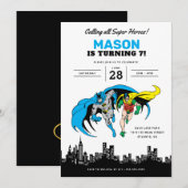 Batman & Robin - Gotham City Birthday Kaart (Voorkant / Achterkant)