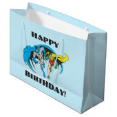 Batman & Robin Large Cadeautasje (Voorkant Gekanteld)