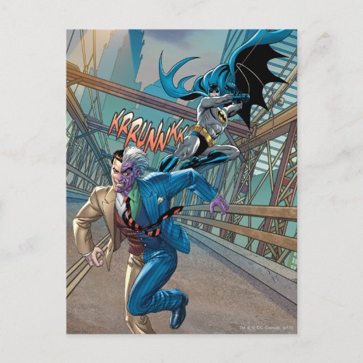 Batman Rogue Rage - 7 Briefkaart (Voorkant)