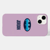 Batman | Roze en blauw symbool Case-Mate iPhone Case (Achterkant (horizontaal))