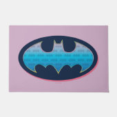 Batman | Roze en blauw symbool Deurmat (Voorkant)