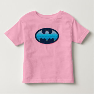Batman   Roze en blauw symbool Kinder Shirts