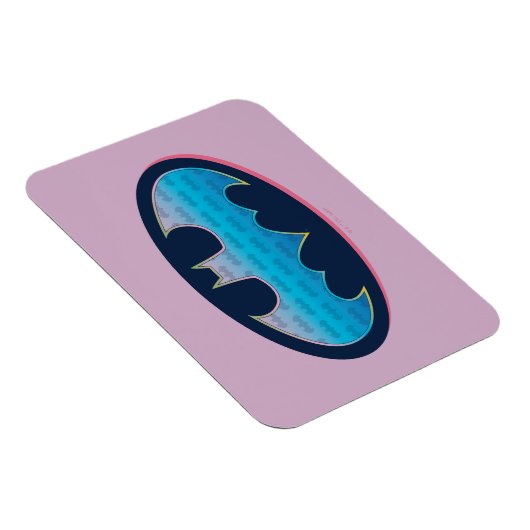 Batman | Roze en blauw symbool Magneet (Rechterzijde)