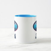 Batman | Roze en blauw symbool Mok (Midden)