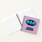 Batman | Roze en blauw symbool Notitieboek (Binnen)