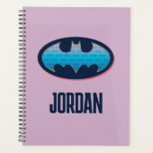 Batman | Roze en blauw symbool Planner (Voorkant)