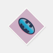 Batman | Roze en blauw symbool Servet (Hoek)